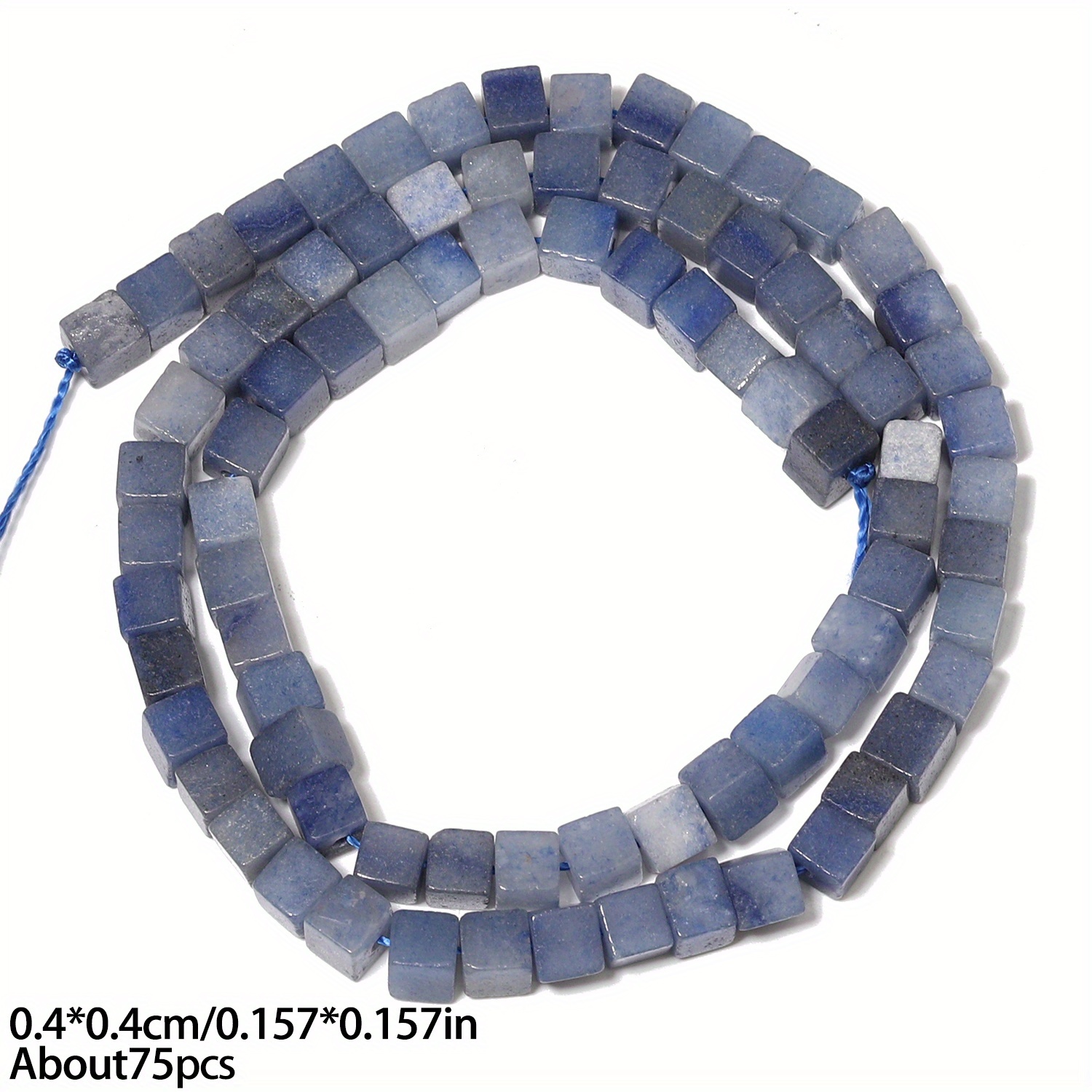 Natural Stone Cube Beads for DIY Jewelry Making